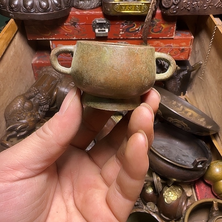 铜材质文玩摆件装饰