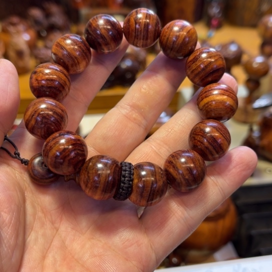 黄花梨/降香黄檀手串/手链黄花梨