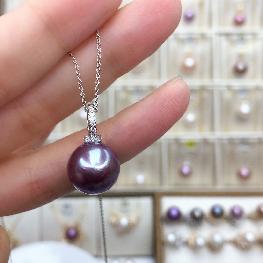 淡水珍珠颈饰合金