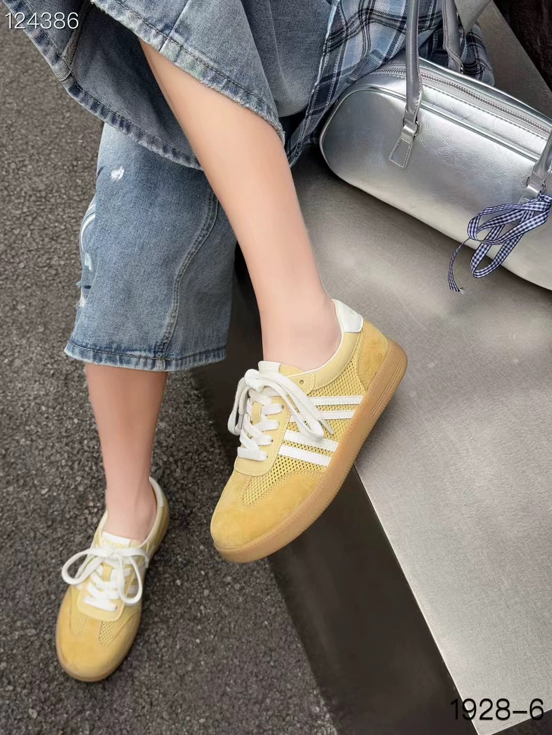 【孟孟推荐】a132，软底镂空透气德训鞋1963