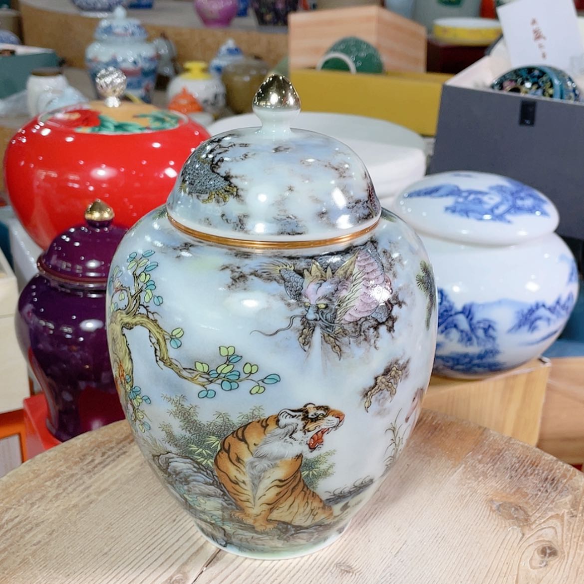 【闪购商品】罐陶瓷茶叶罐密封罐