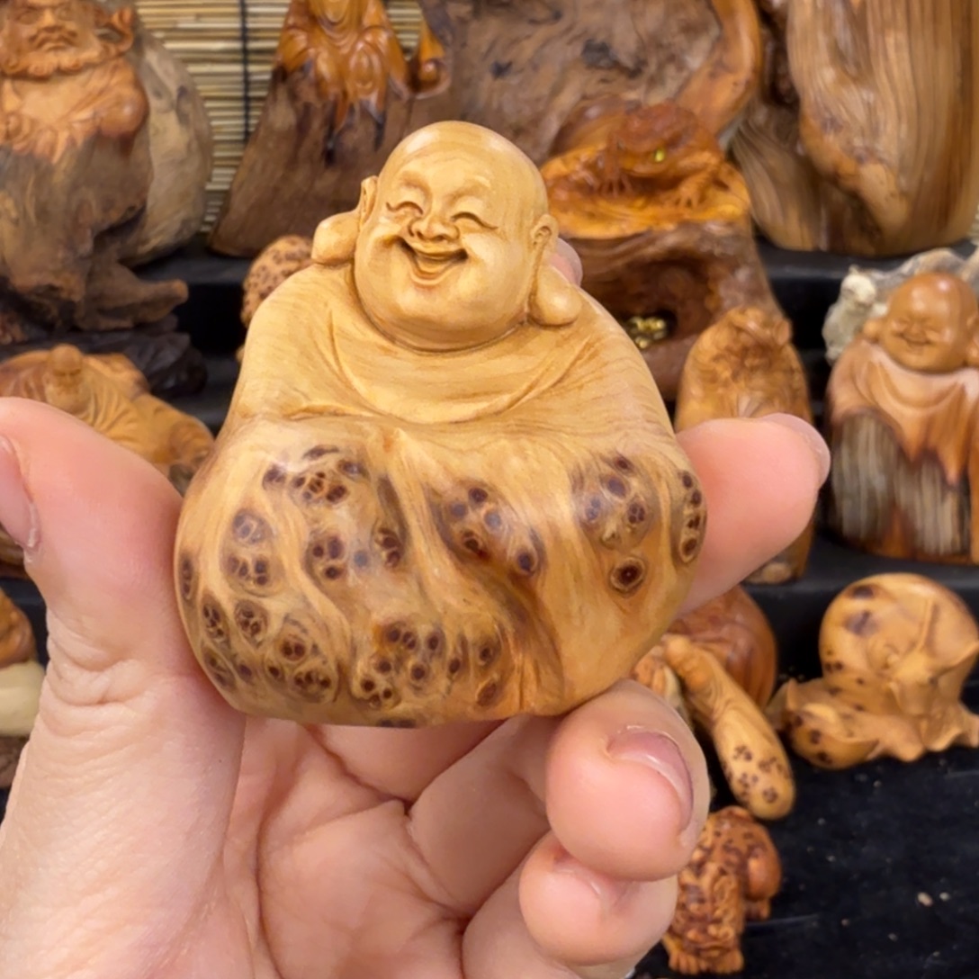 柏木（崖柏）手把件