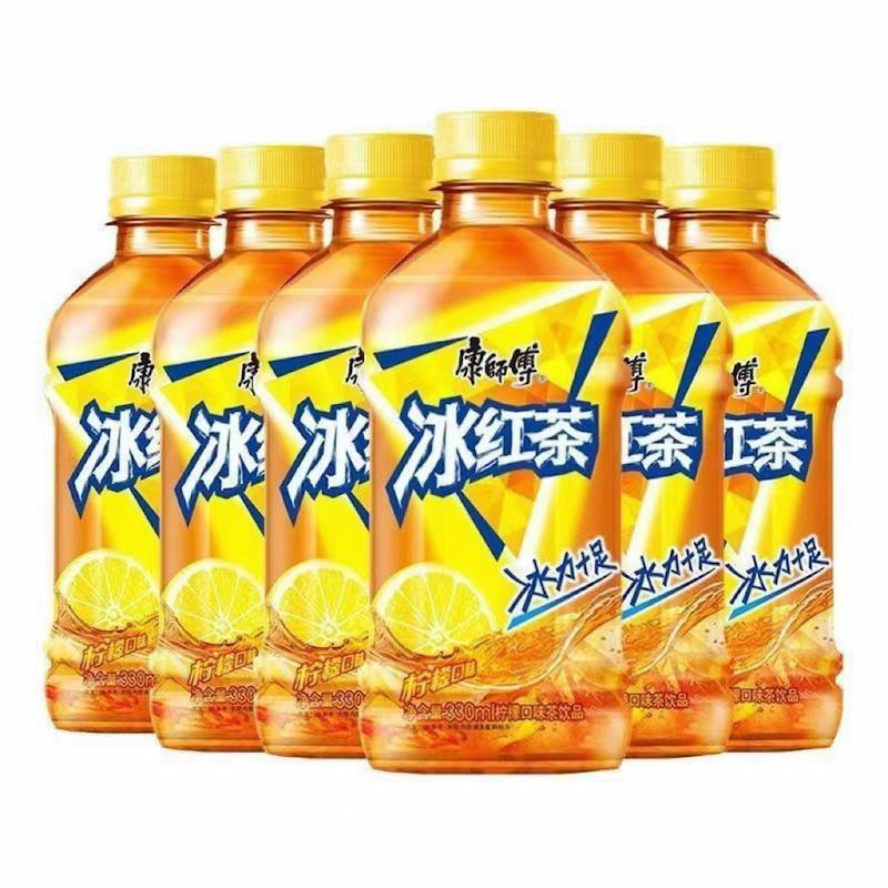 康师傅冰红茶330ml*12瓶装小瓶饮品冷饮休闲批发网红夏日夏天解渴