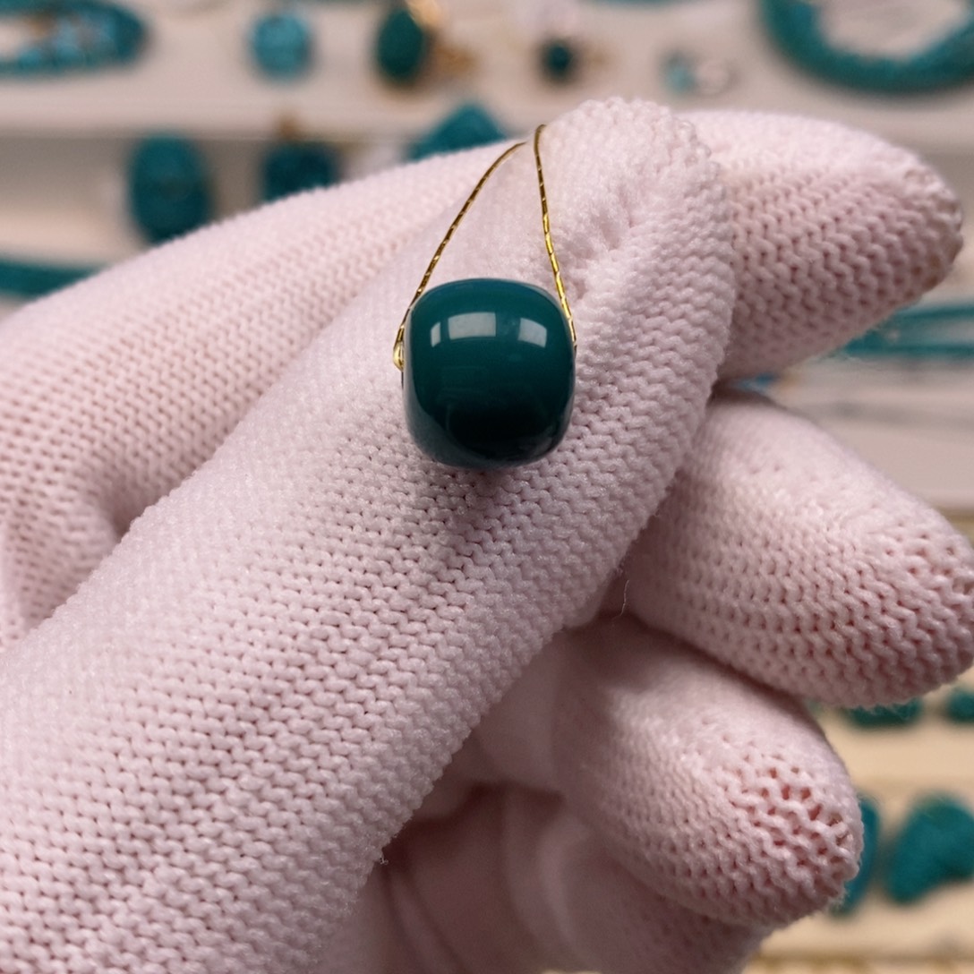 未镶嵌绿松石珠宝奇石AA789