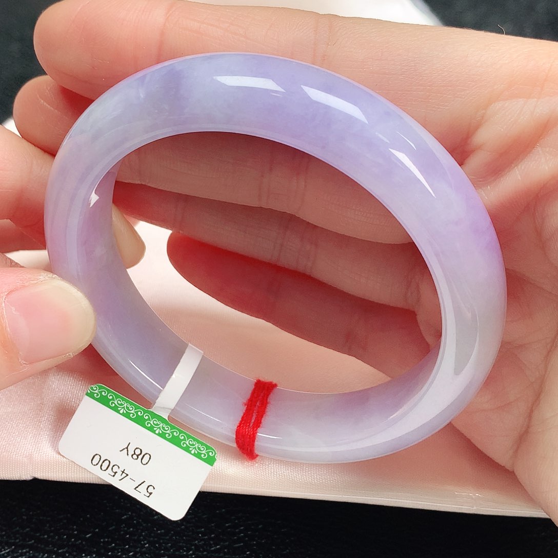 翡翠手镯未镶嵌57正