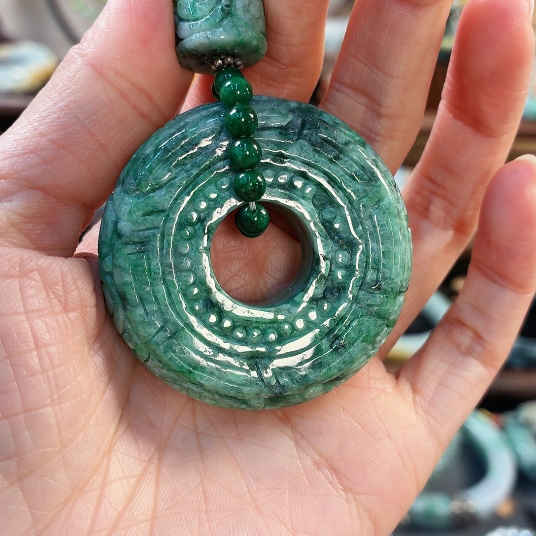 翡翠未镶嵌手链手串