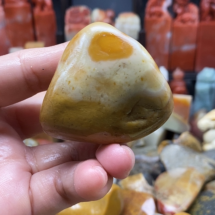 信***東寿山石印石天然原石