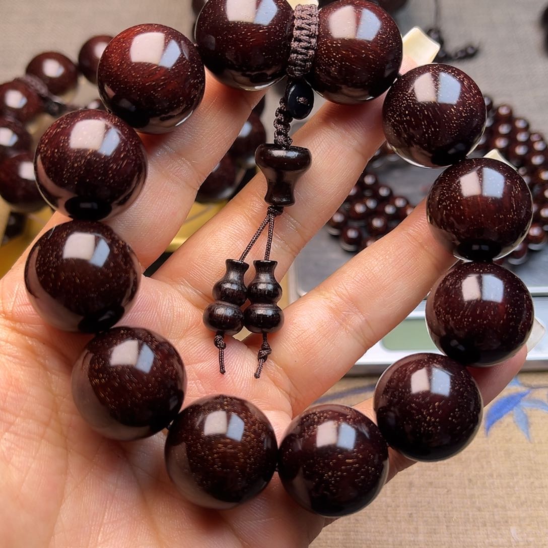 檀香紫檀（小叶紫檀）2.0 12颗满星