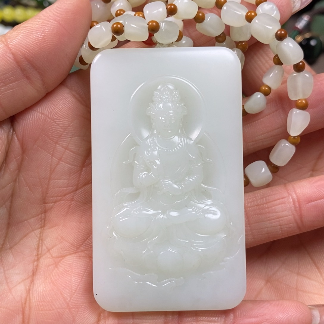 和田玉挂件未镶嵌