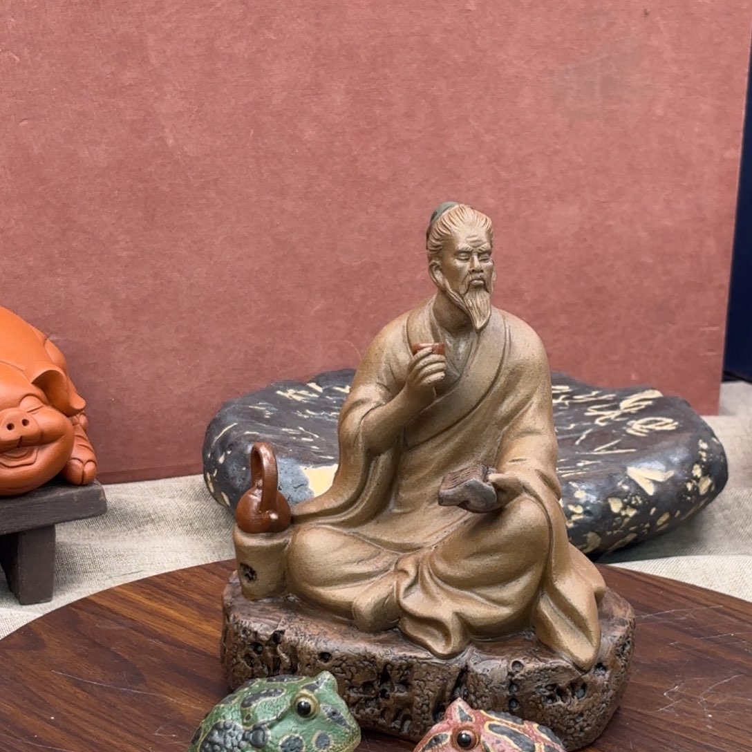 紫砂茶宠花*寒紫砂的味道