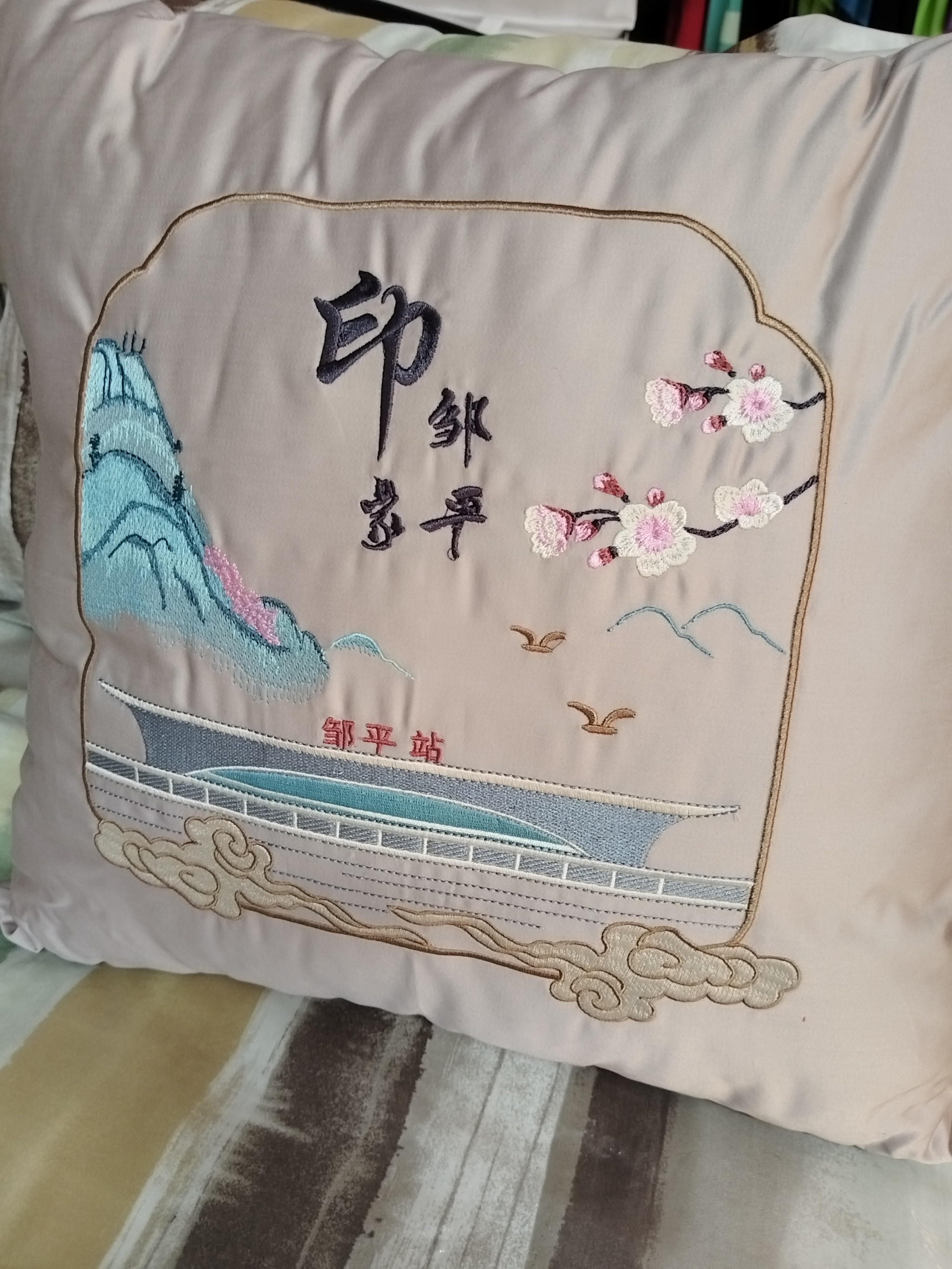 嘉嘉家纺邹平印象抱枕