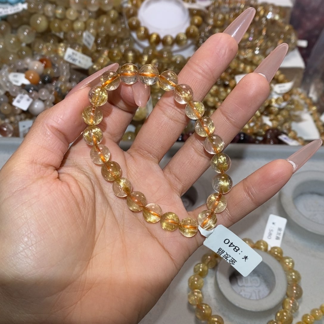 水晶手链未镶嵌手链