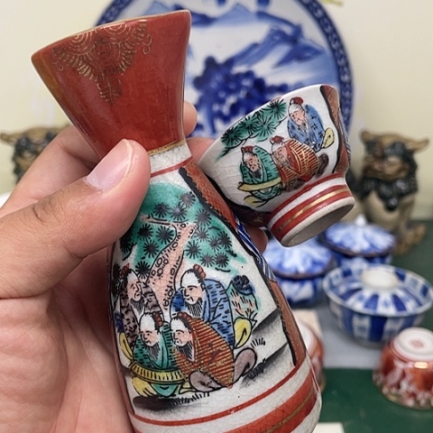 【闪购商品】碟中古工艺品回流瓷器