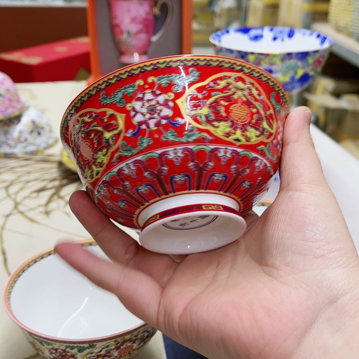 【闪购商品】珐琅4. 5英寸1红。。。。
