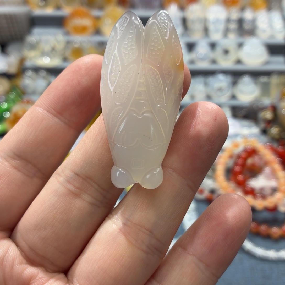 玛瑙/玉髓未镶嵌吊坠(不含链)