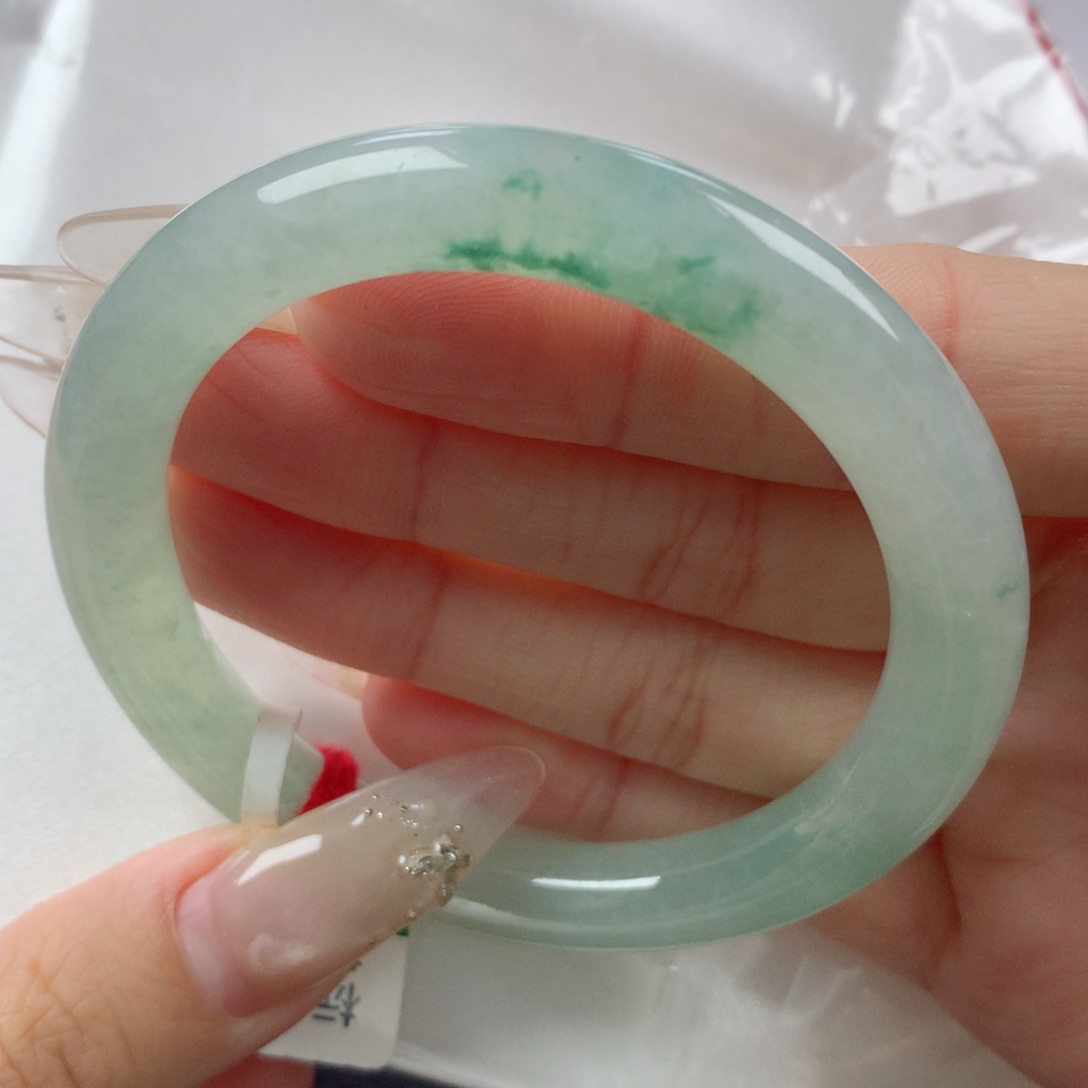 未镶嵌手镯翡翠缅甸天然翡翠A货53