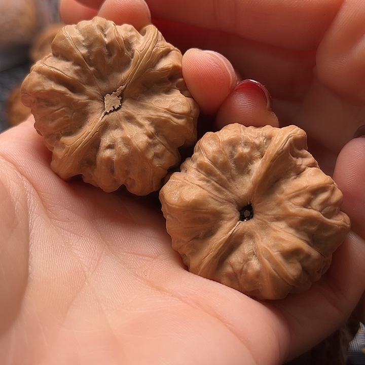 文玩核桃把件50蛤蟆头