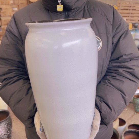 紫砂花盆高42口20————