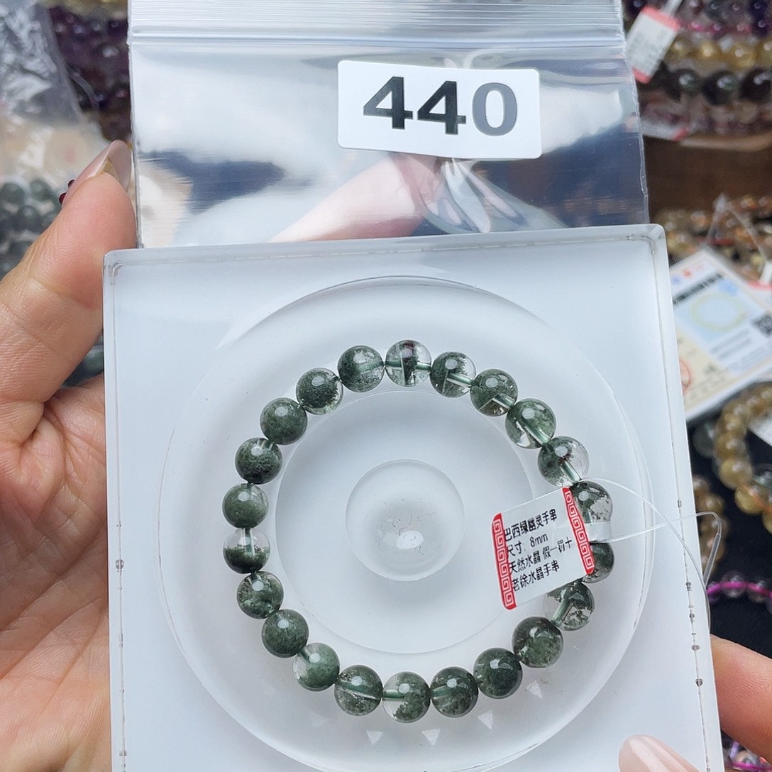水晶手串440。 未镶嵌小**