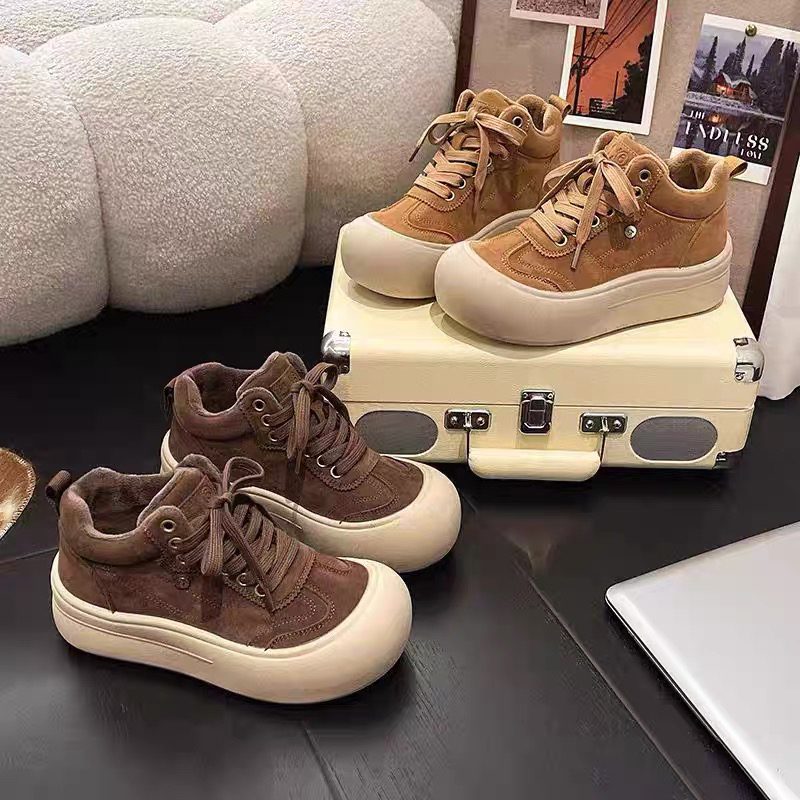 喜宝大码女鞋40-43码加棉保暖休闲鞋9998-3