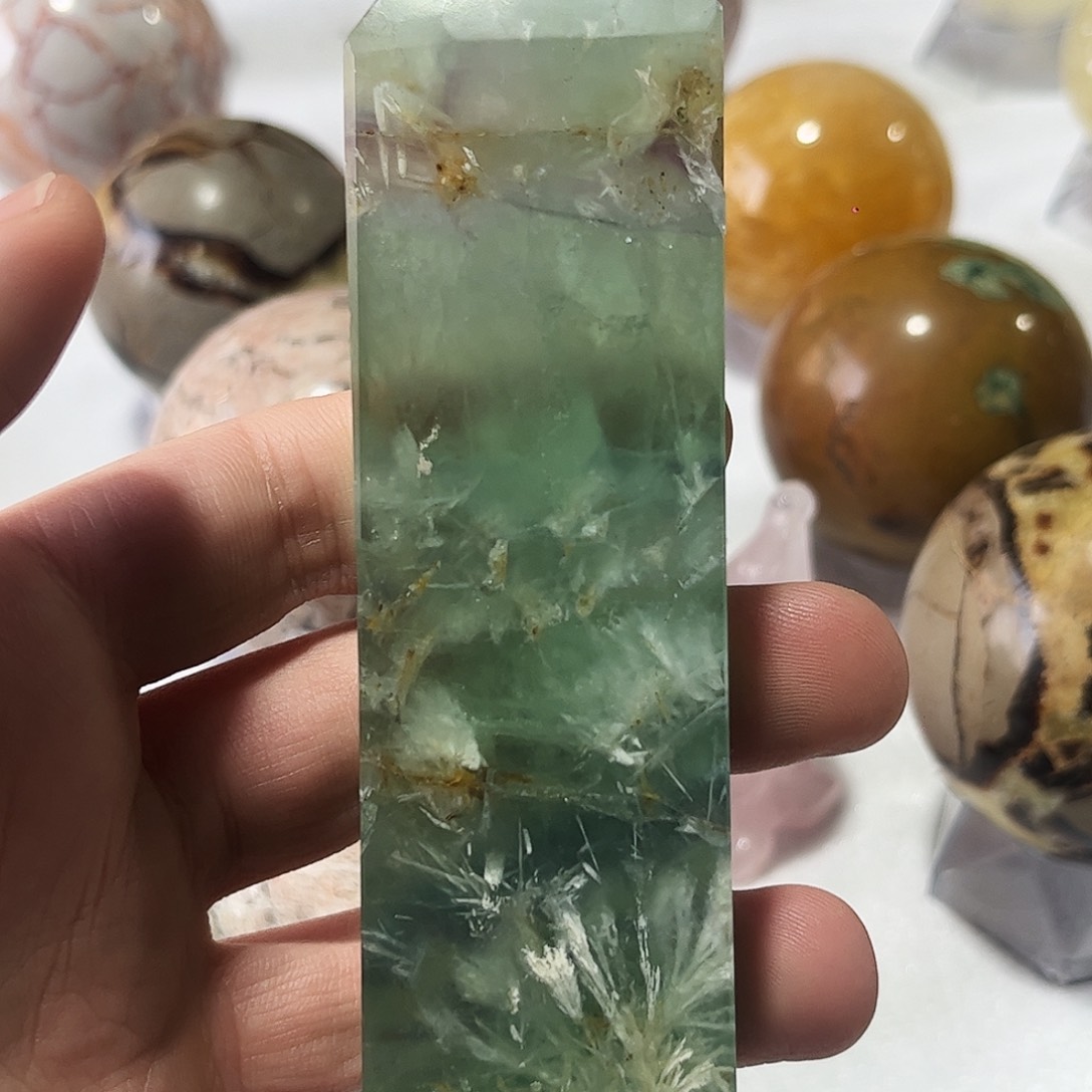 水晶天然水晶微瑕未镶嵌