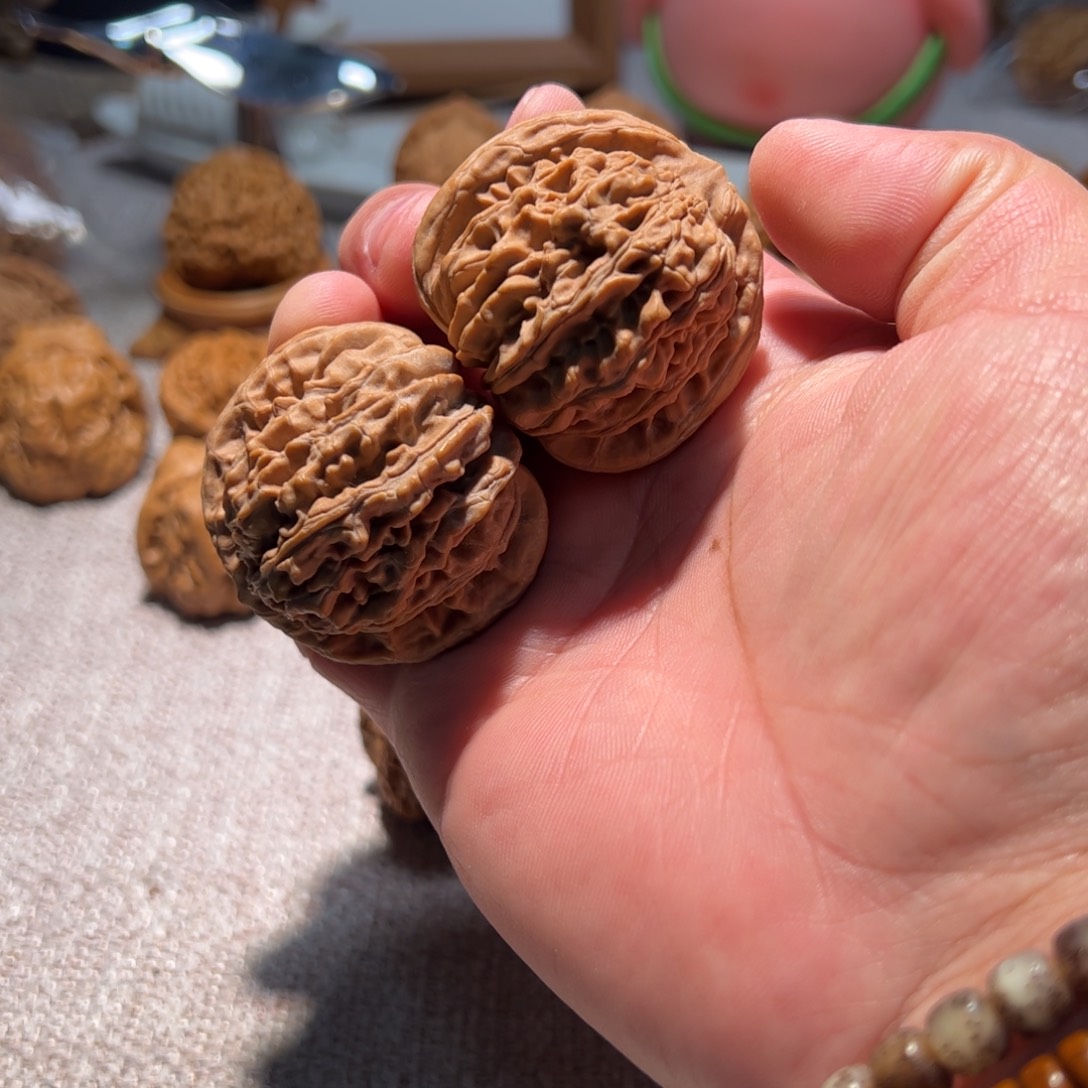 文玩核桃把件42全四座楼