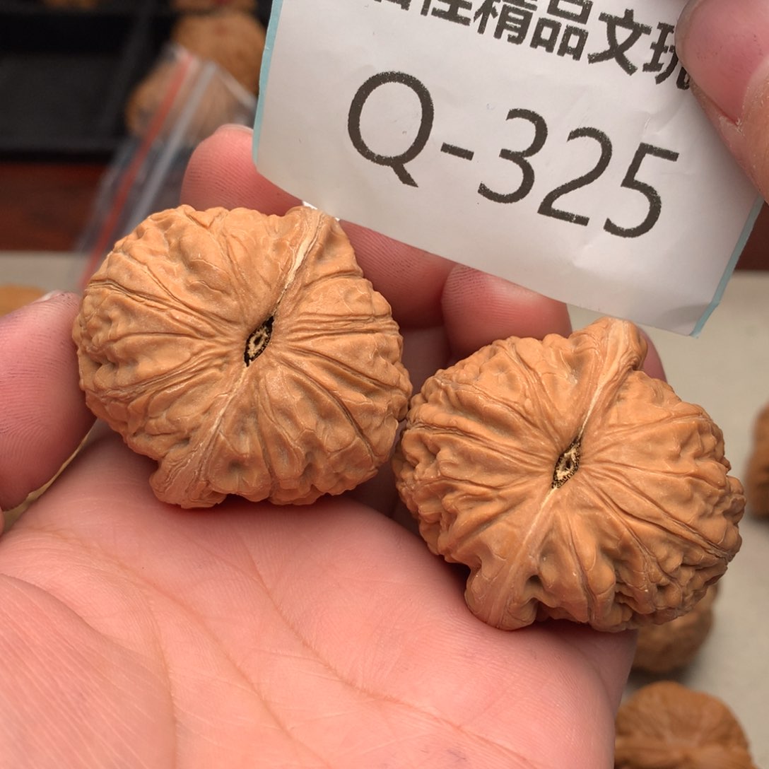 文玩核桃把件44毕业元宝……