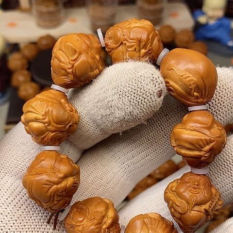 橄榄核手串/手链橄榄核财神