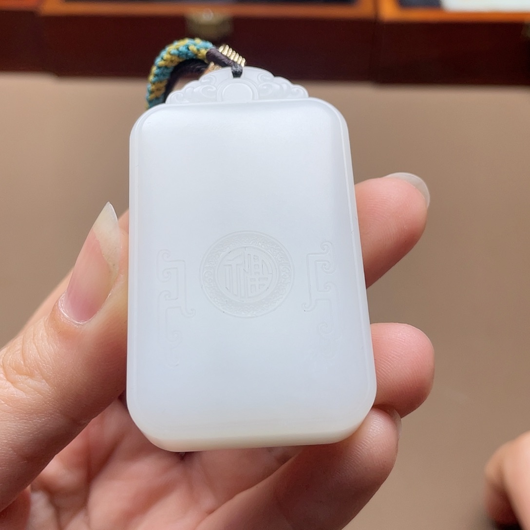 和田玉挂件未镶嵌F