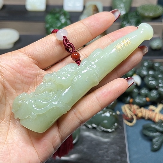 和田玉挂件未镶嵌