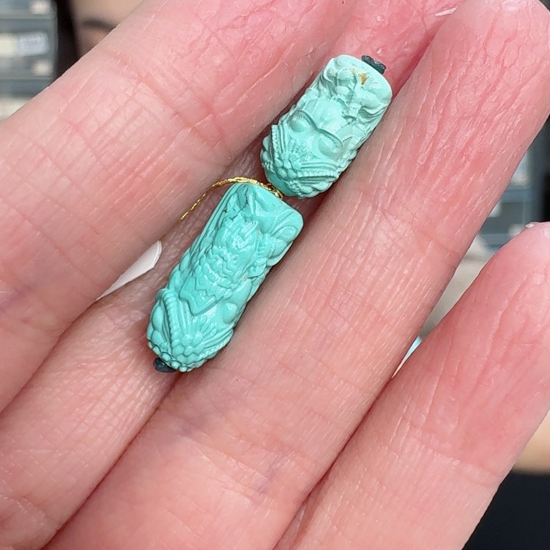 绿松石珠宝奇石未镶嵌