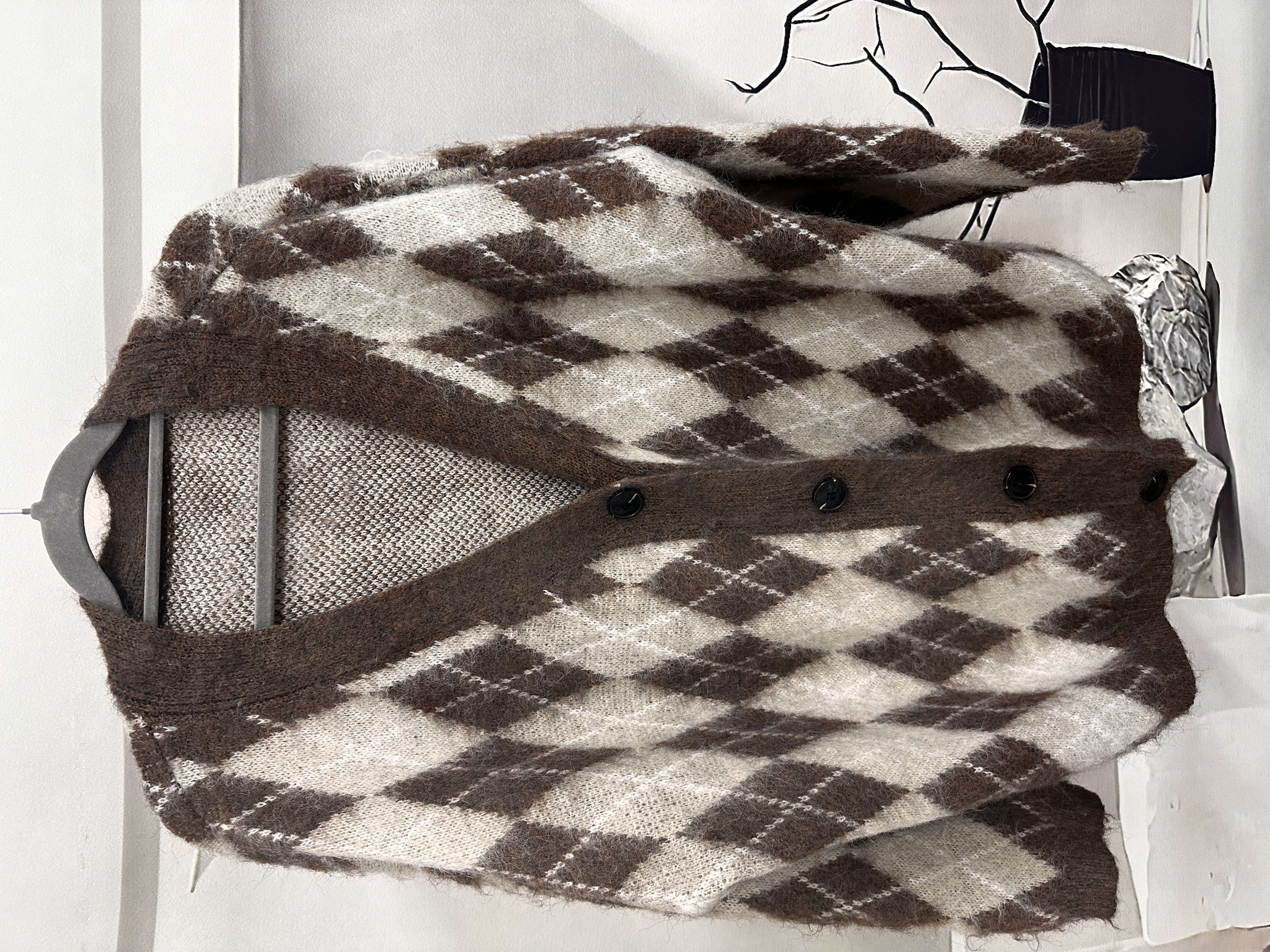 【401-450】V领冬季宽松纯色不褪色毛针织衫ins韩版百搭毛衣