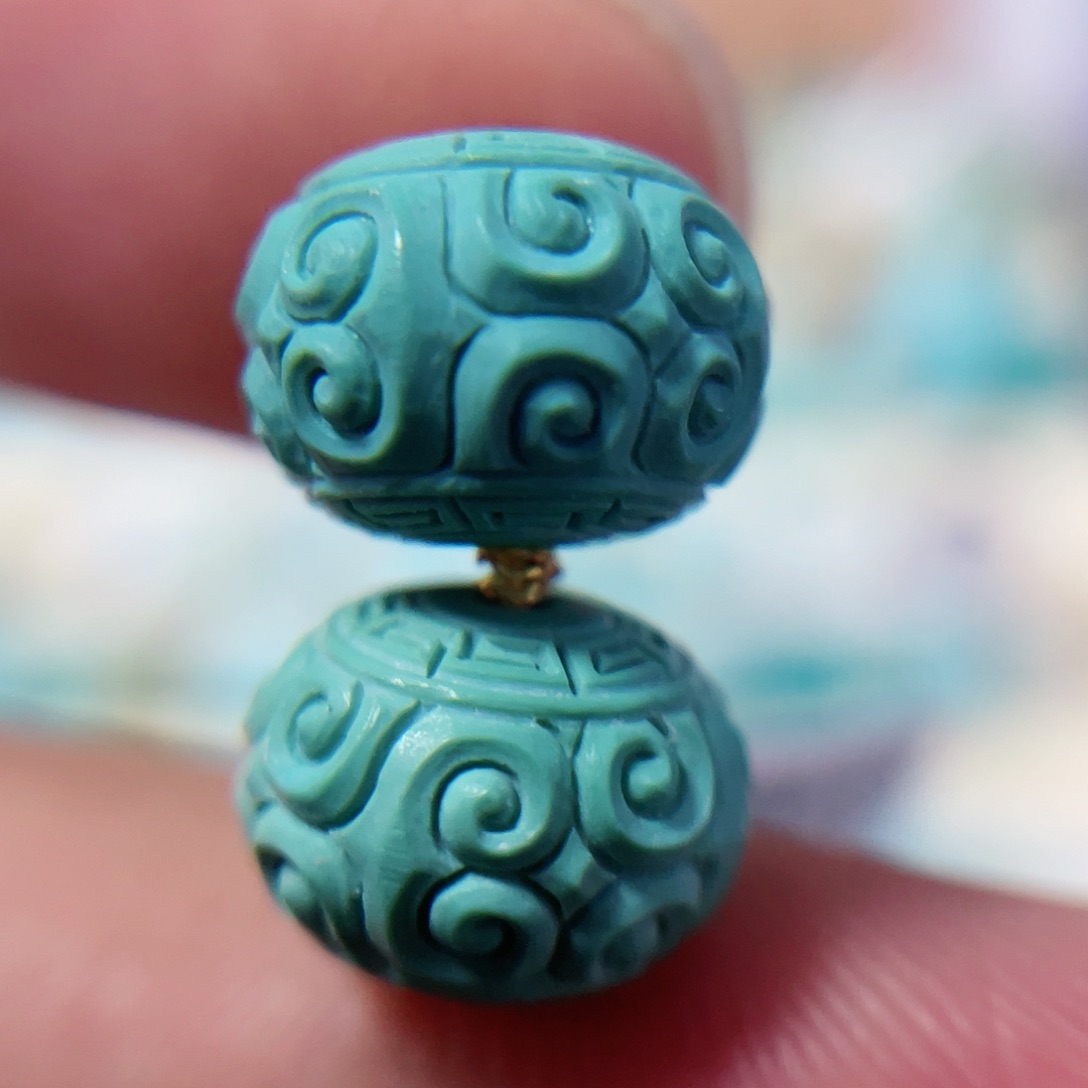 绿松石配饰未镶嵌