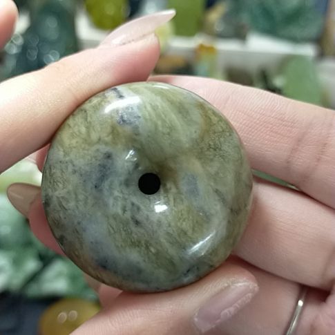岫玉未镶嵌岫玉挂坠