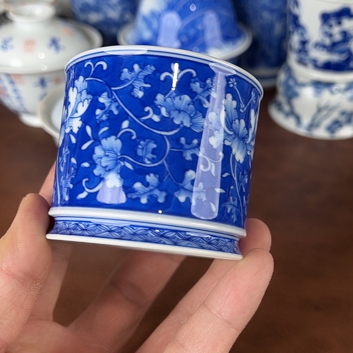 正***瓷片景德镇全手工手绘陶瓷