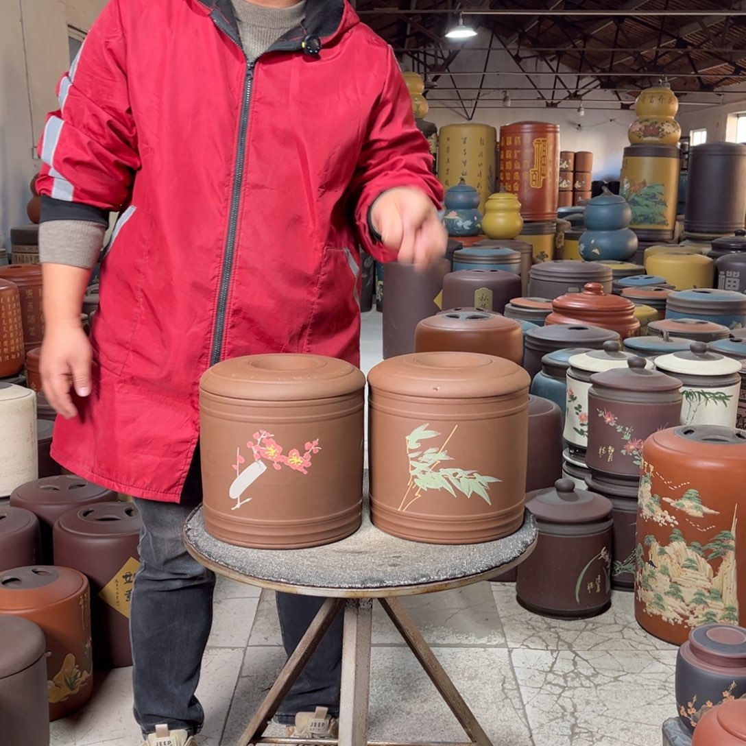 紫砂茶叶罐茶叶罐