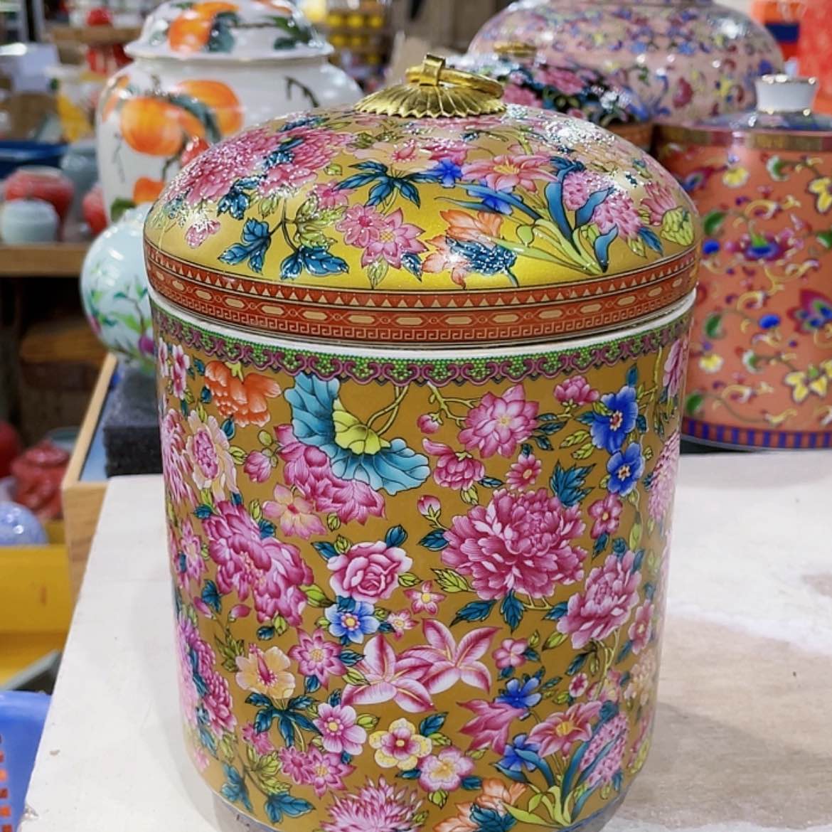 【闪购商品】罐陶瓷茶叶罐密封罐