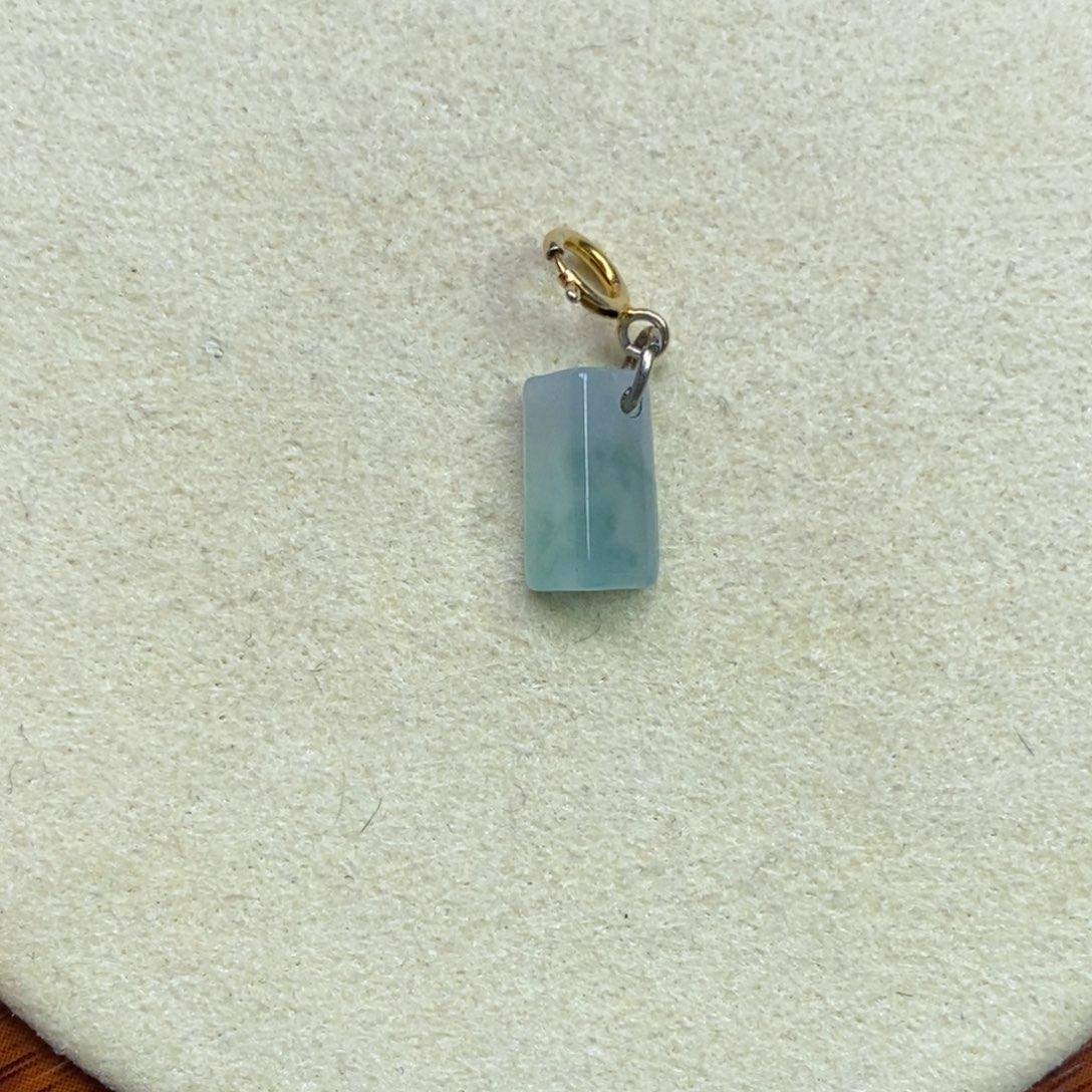 翡翠银S925镶嵌颈饰随行