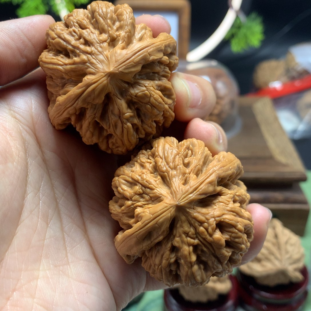 文玩核桃把件46粗筋