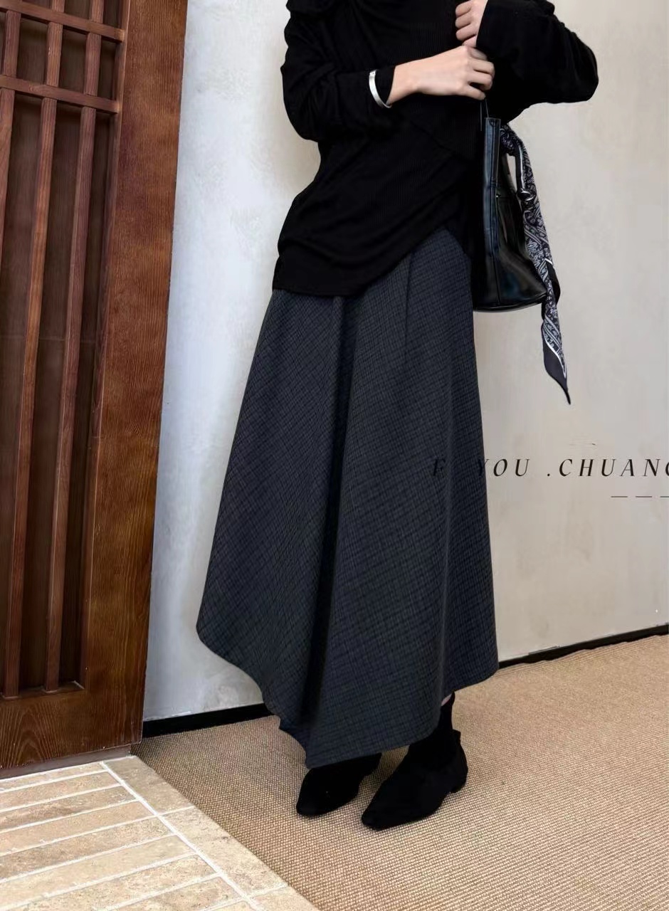 米多多 YC-9001-时尚气质百搭半裙