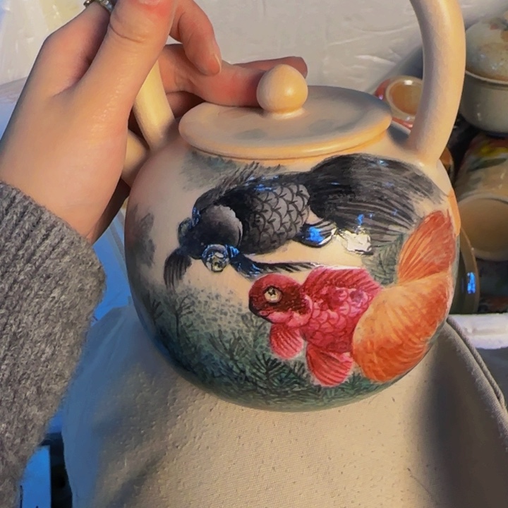 瓷片景德镇陶瓷手工手绘