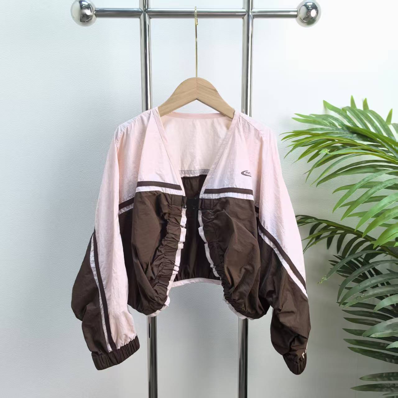 【1095F】粉色外套B5-4