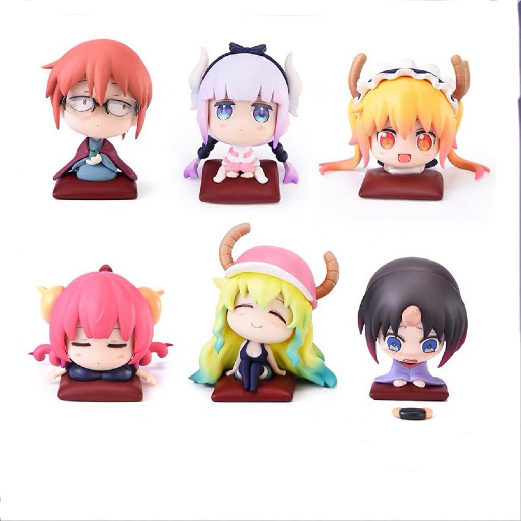 正版小林家的龙女仆温泉旅行系列摆件盲盒代拆