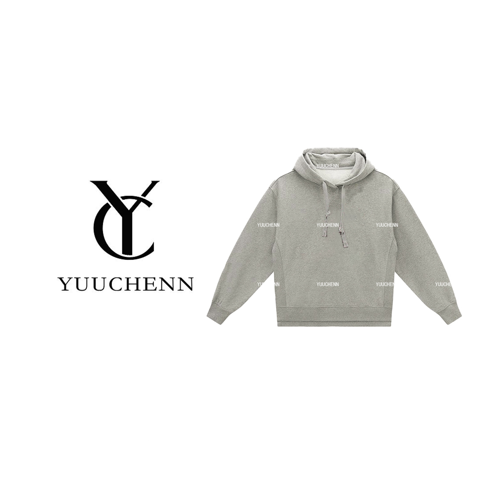 YUUCHENN连帽字母印花棉卫衣女秋冬时尚休闲潮流上衣CC2C1561