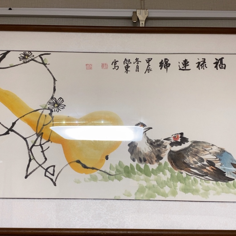 【闪购商品】国画手绘国画带框