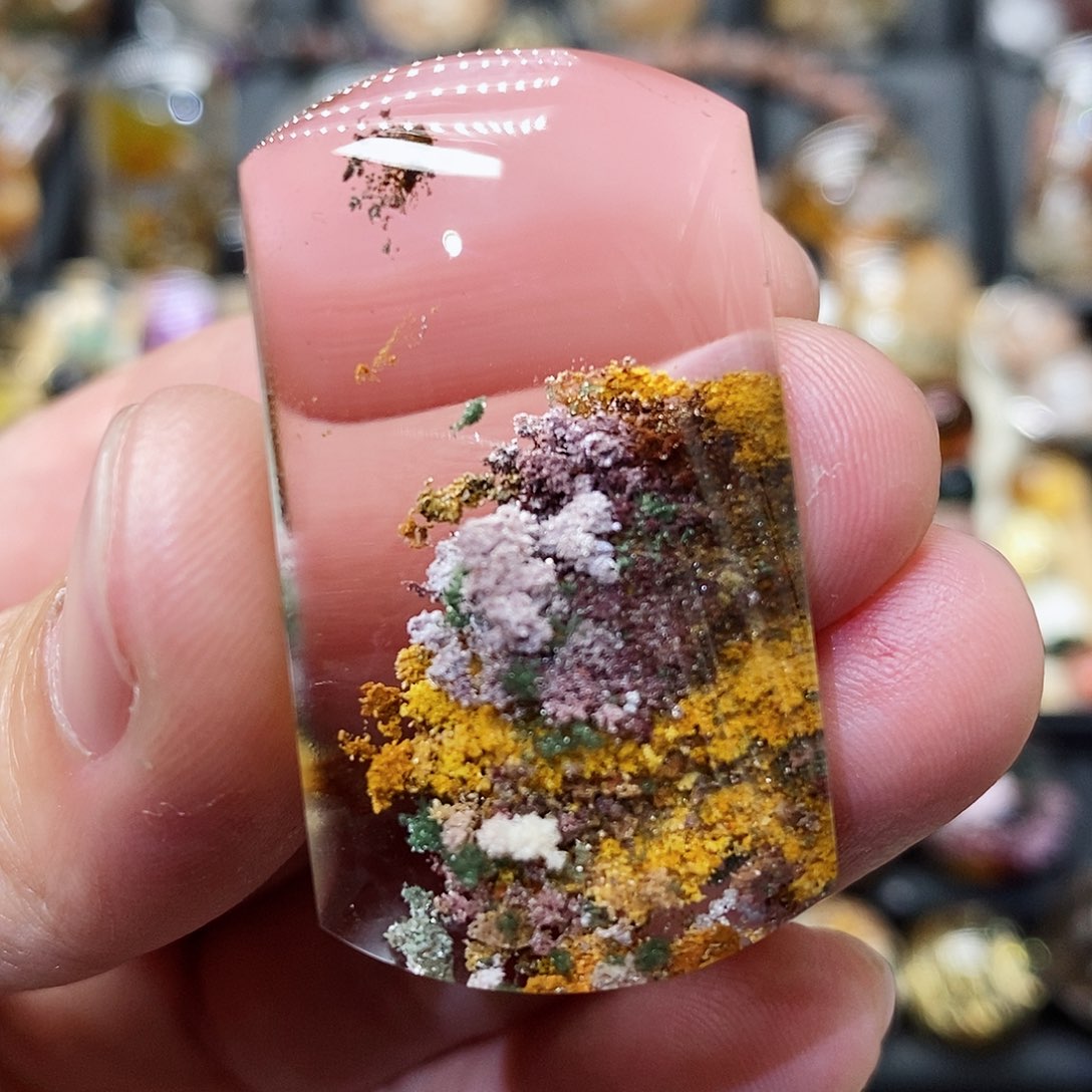 水晶颈饰未镶嵌天然精致水晶吊坠