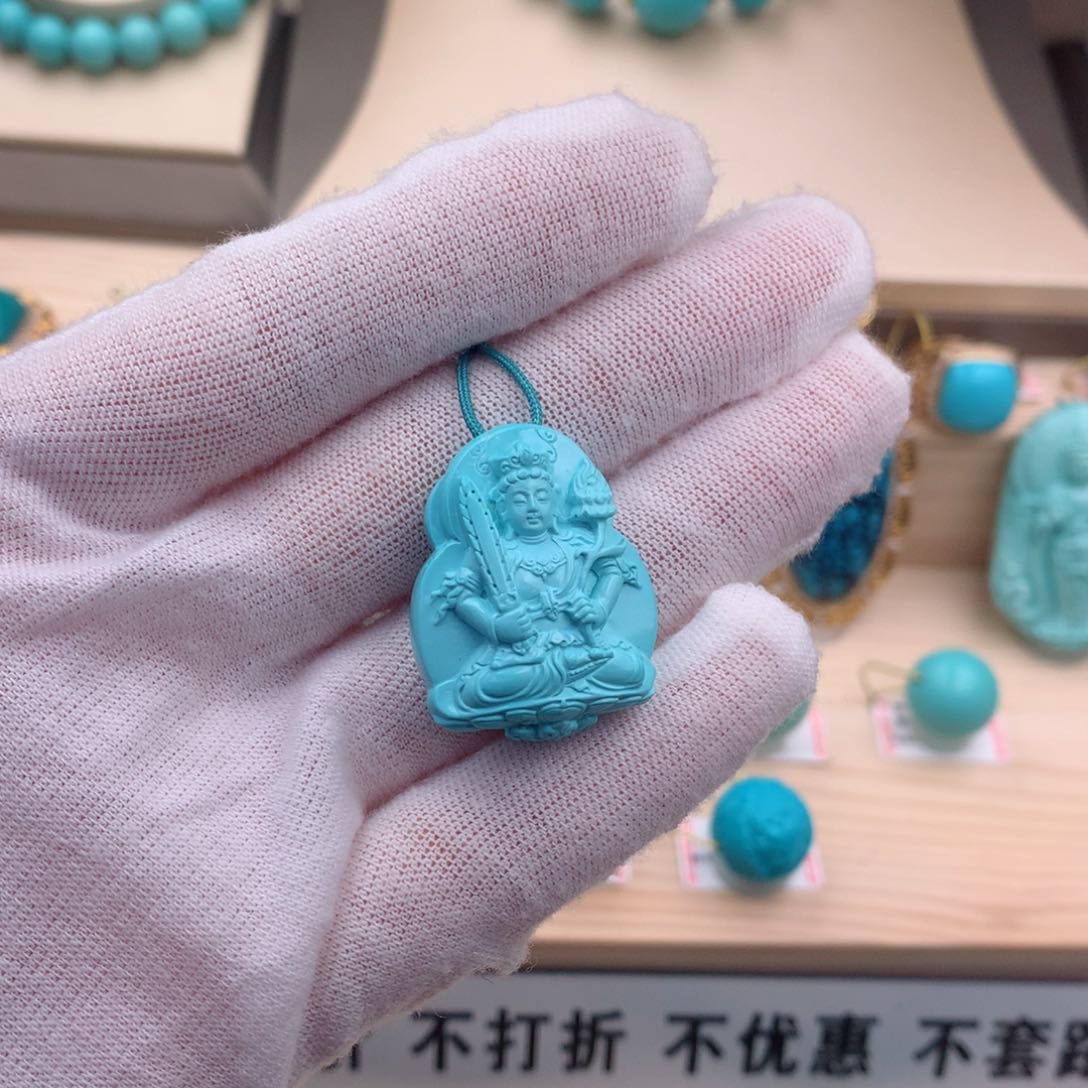 绿松石珠宝奇石未镶嵌