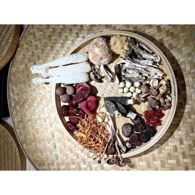 精选农家七彩菌菇汤超大份16种滋补营养煲汤