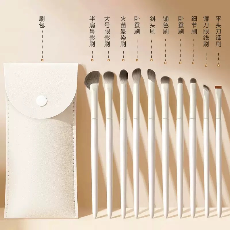 化妆刷套刷初学者，按照编码拍
