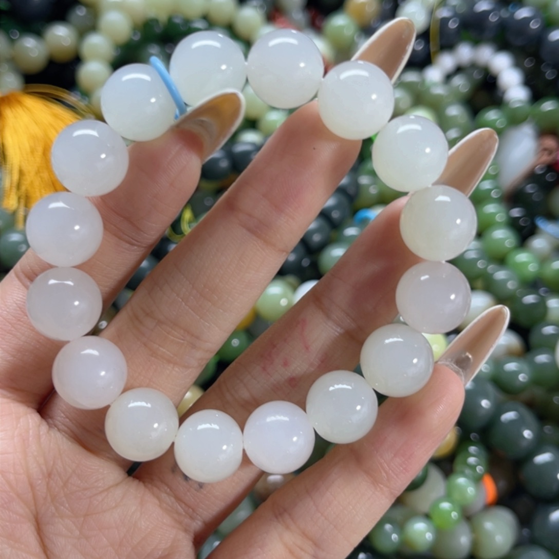 和田玉手链未镶嵌